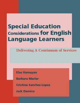 Paperback Special Education Considerations for English Language Learners Book