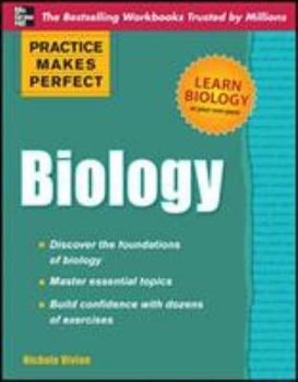 Paperback Practice Makes Perfect Biology Book