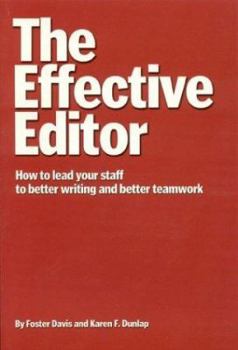 Paperback The Effective Editor Book