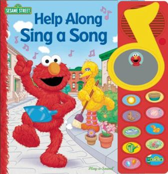 Hardcover Sesame Street Help Along Sing Along Book