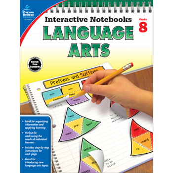 Paperback Language Arts, Grade 8 Book