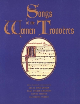 Paperback Songs of the Women Trouveres Book
