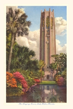 Paperback Vintage Journal Singing Tower, Lake Wales, Florida Book