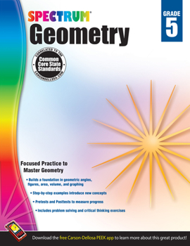 Paperback Spectrum Geometry, Grade 5 Book