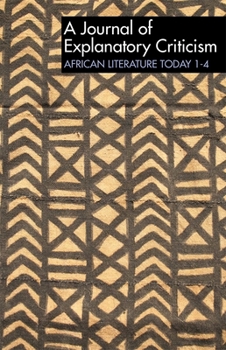 Paperback Alt 1-4: African Literature Today: A Journal of Explanatory Criticism Book