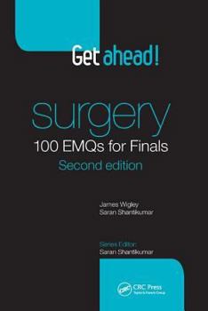 Hardcover Get Ahead! Surgery: 100 Emqs for Finals Book