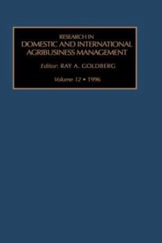 Hardcover Res in Dom & Int Agri Managmnt Vol 12 Book