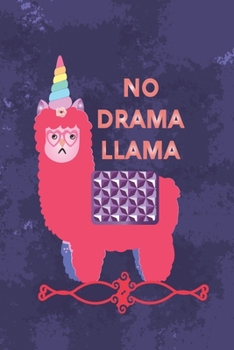 Paperback No Drama Llama: Journal For Girls & Women Book