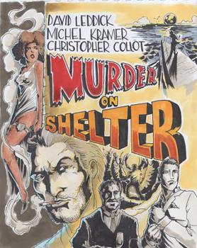 Paperback Murder on Shelter Book