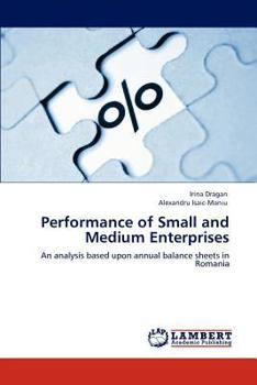 Paperback Performance of Small and Medium Enterprises Book