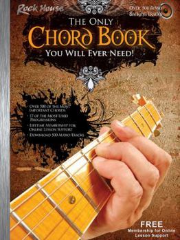 Paperback The Only Chord Book You Will Ever Need!: Guitar Edition Book