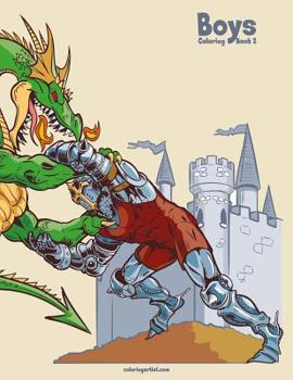 Paperback Boys Coloring Book 2 Book
