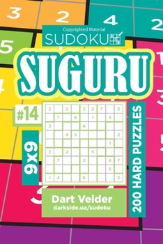 Paperback Sudoku Suguru - 200 Hard Puzzles 9x9 (Volume 14) Book
