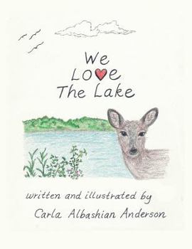 Paperback We Love the Lake Book