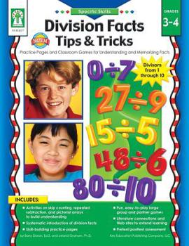 Paperback Specific Skills: Division Facts Tips & Tricks, Grades 3 - 4 Book