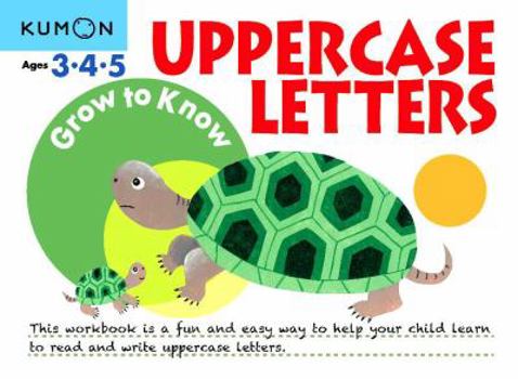 Paperback Uppercase Letters Ages 3-5 Book
