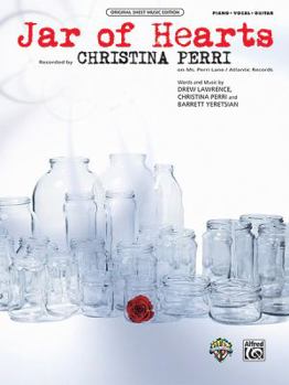 Paperback Jar of Hearts: Piano/Vocal/Guitar, Sheet (Original Sheet Music Edition) Book