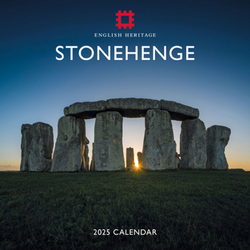 Calendar 2025 English Heritage, Stonehenge Mini calendar: Plastic Free Packaging Book