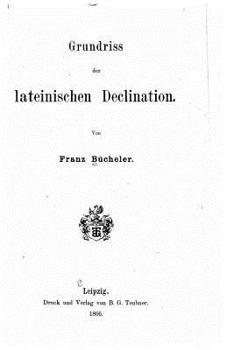 Paperback Grundriss der lateinischen Declination [German] Book