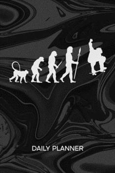 DAILY PLANNER WEEKLY CALENDAR: Skateboarder Organizer Undated - Blank 52 Weeks Monday to Sunday -120 Pages- Skate Event Notebook Journal Skater ... To-Do List for Skater & Skateboard Lover