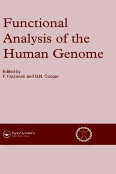 Hardcover Functional Analysis of the Human Genome Book