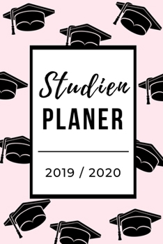 Studien Planer 2019 / 2020: A5 Coole Geschenkidee KARIERT zum Studium | Notizbuch für Studenten | Studienbeginn | Erstes Semester | Pruefung | Geburtstag | Terminkalender (German Edition)