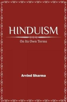 Hardcover Hinduism on its Own Terms Book