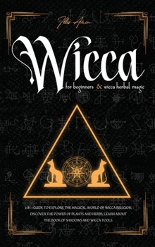 Hardcover Wicca for beginners & Wicca Herbal Magic Book
