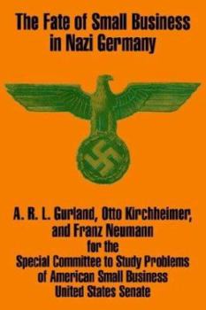 Paperback The Fate of Small Business in Nazi Germany Book