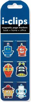 Bookmark Iclip Magnetic Bkmk Shaped Robots Book