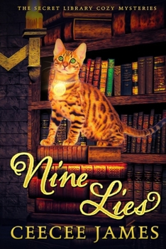 Nine Lies (The Secret Library Cozy Mysteries) - Book #6 of the Secret Library