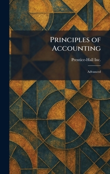 Hardcover Principles of Accounting: Advanced Book