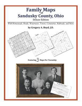 Paperback Family Maps of Sandusky County, Ohio Book