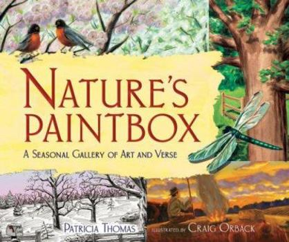 Library Binding Nature's Paintbox: A Seasonal Gallery of Art and Verse Book