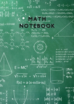 Paperback Math Notebook: Notebook for Math and Science Book