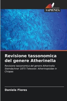 Paperback Revisione tassonomica del genere Atherinella [Italian] Book