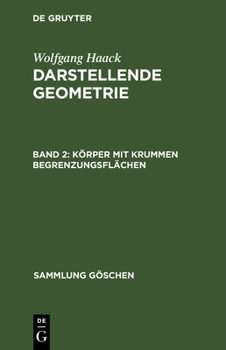 Hardcover Körper mit krummen Begrenzungsflächen [German] Book