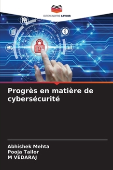 Paperback Progrès en matière de cybersécurité [French] Book