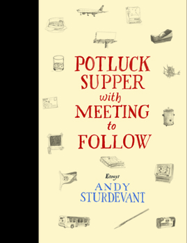 Hardcover Potluck Supper with Meeting to Follow Book