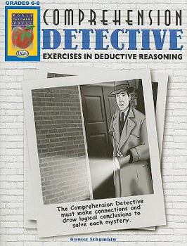 Paperback Comprehension Detective, Grades 6-8 Book