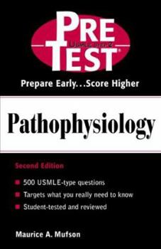 Paperback Pathophysiology: Pretest Self-Assessment and Review Book