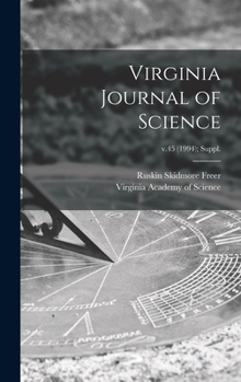 Hardcover Virginia Journal of Science; v.45 (1994); Suppl. Book