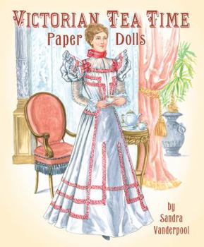 Paperback Victorian Tea Time Paper Dolls Book