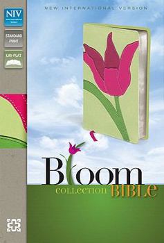 Imitation Leather Thinline Bloom Collection Bible-NIV-Tulip Book