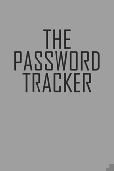 Paperback The Password Tracker: Internet Password Book And Notes Book