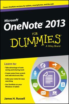 Paperback OneNote 2013 For Dummies Book