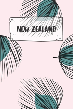New Zealand: Dotted Travel Diary Notebook or Journey Dotted Grid Journal - Holiday Trip Pocketbook for Men and Women with Dots