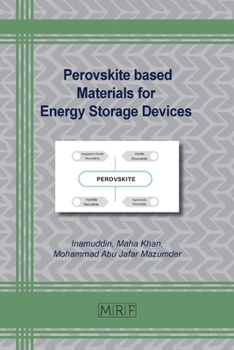 Paperback Perovskite based Materials for Energy Storage Devices Book