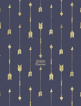 2020 Planner: Weekly and Monthly Planner Large 8.5 x 11 | Weekly Agenda January 2020 To December 2020 | Calendar Schedule Organizer (Pretty 2020 Planner With Quotes)