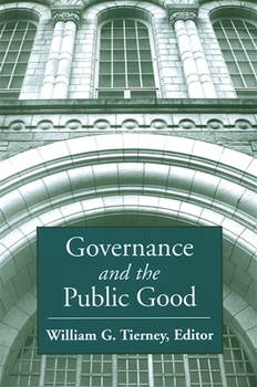 Paperback Governance and the Public Good Book
